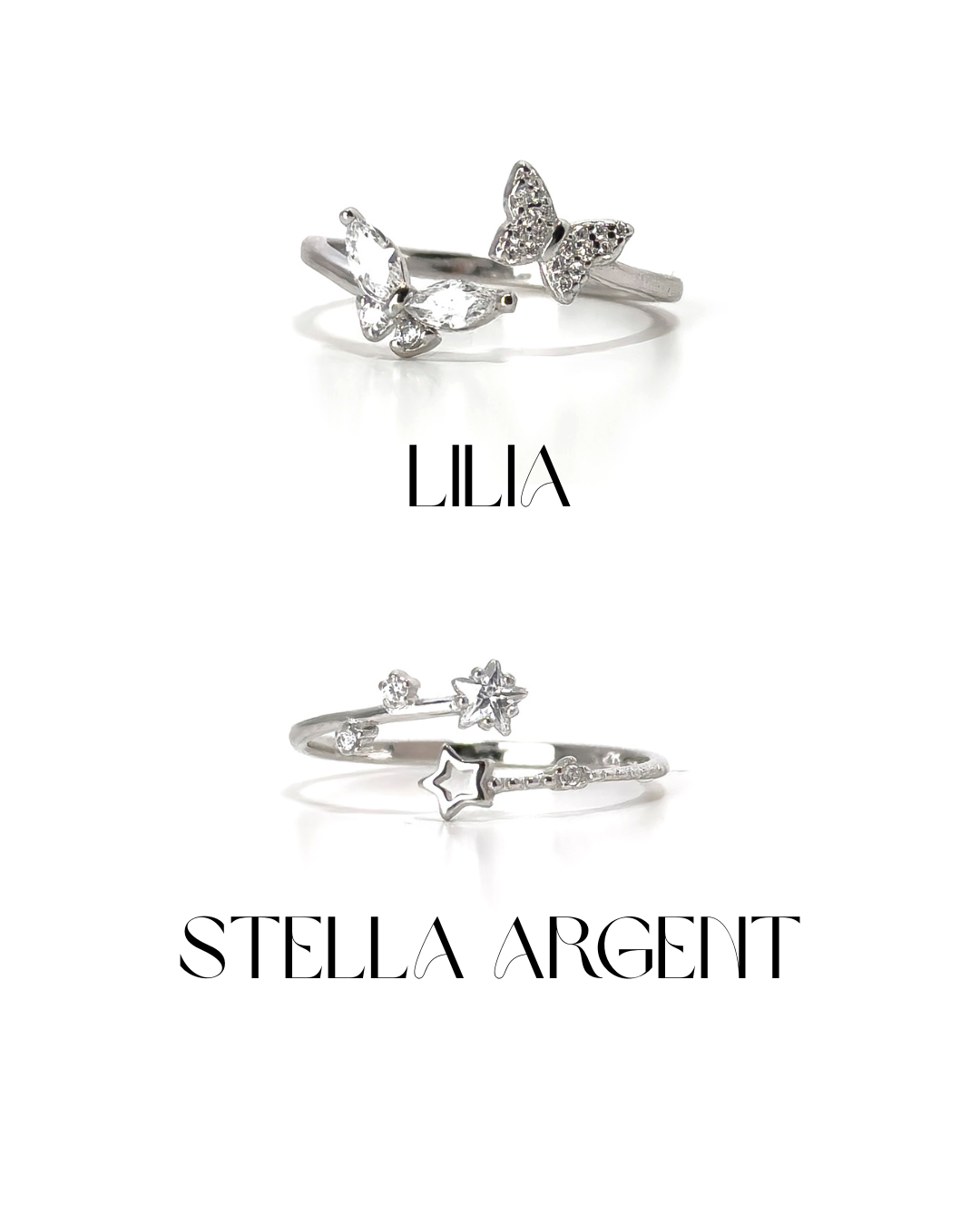 DUO SILVER - Bague en argent 925