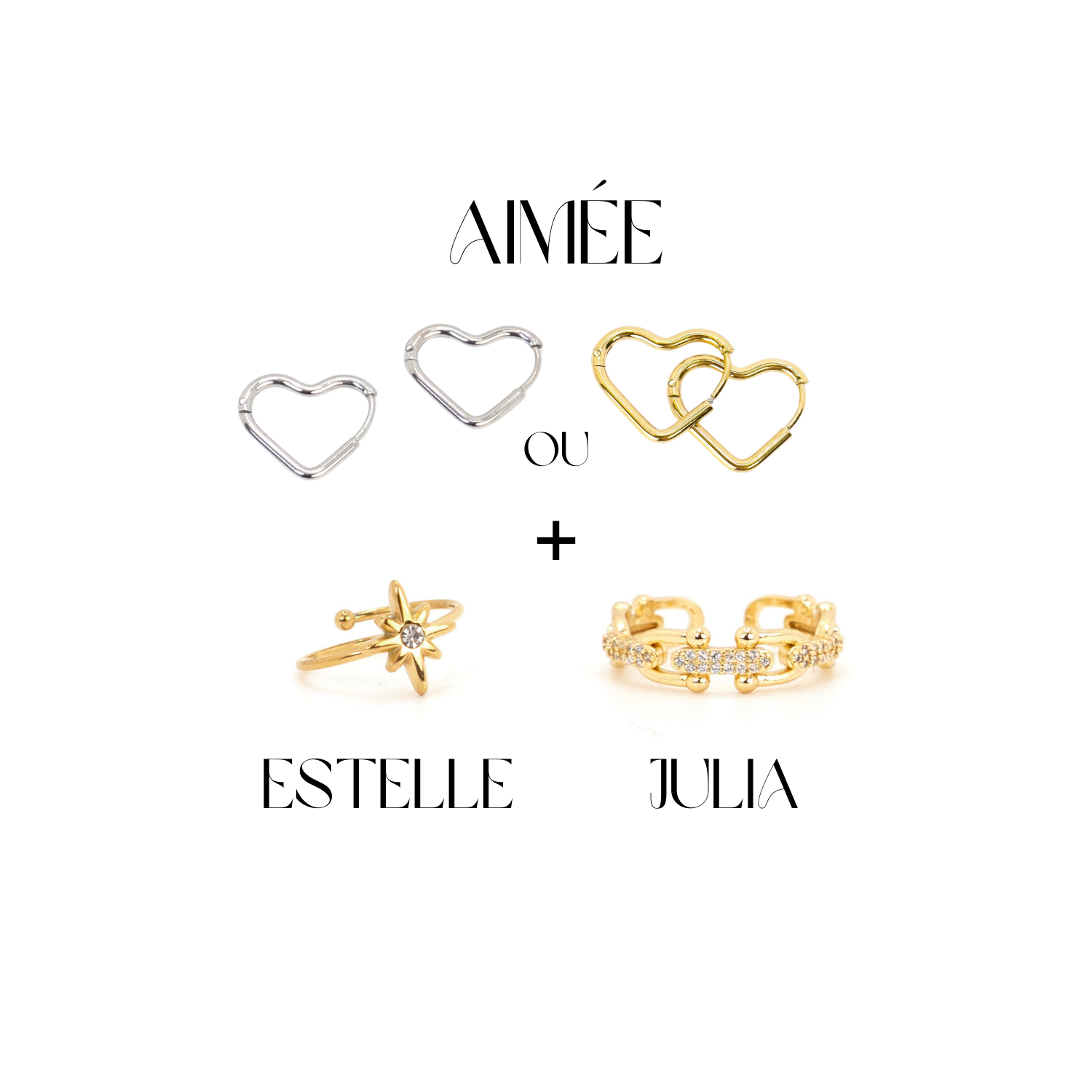 Trio Éclat - Acier en Inoxydable