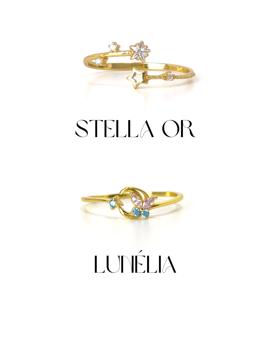 DUO AURÉOLE - Bagues en Argent 925