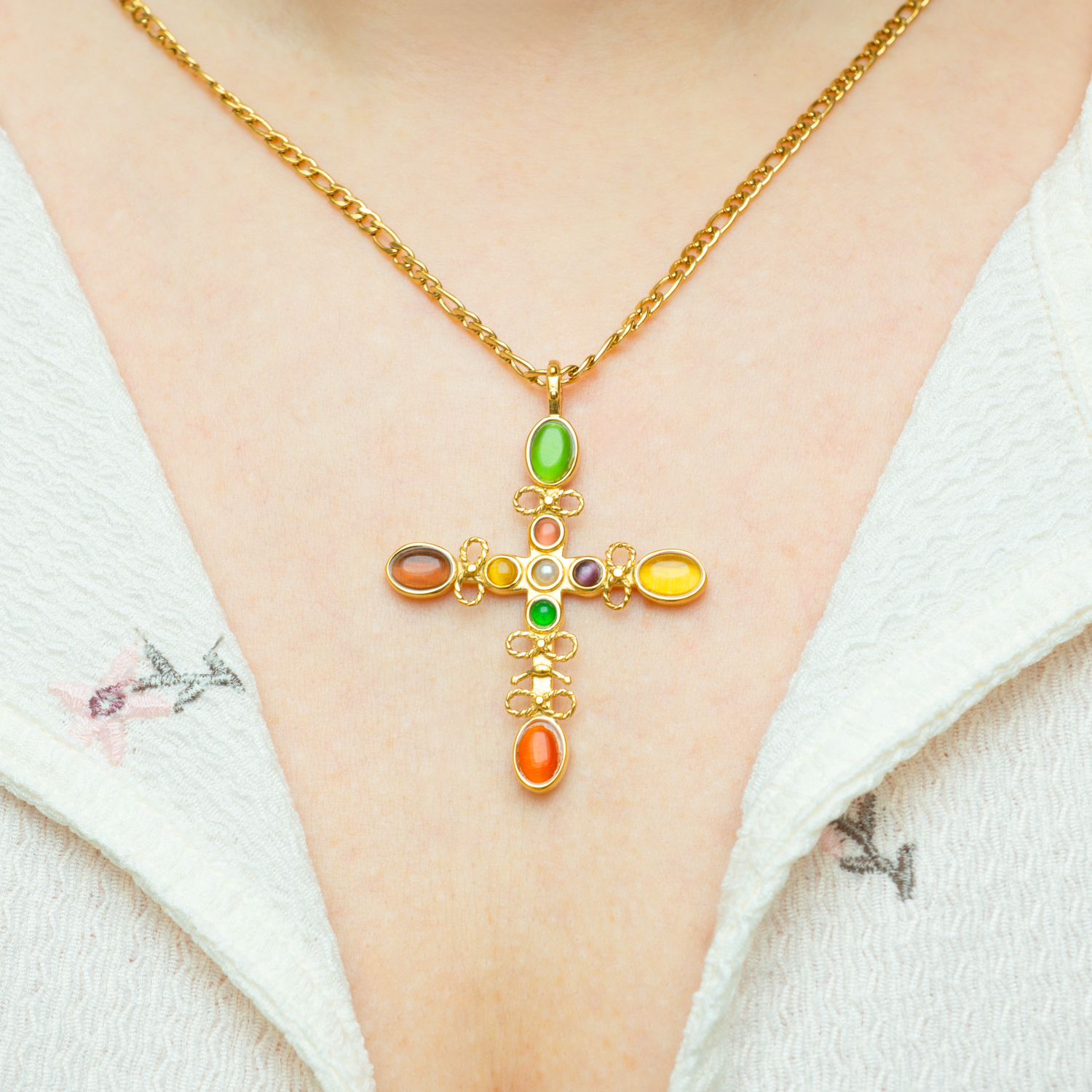 Anna - Collier en acier inoxydable