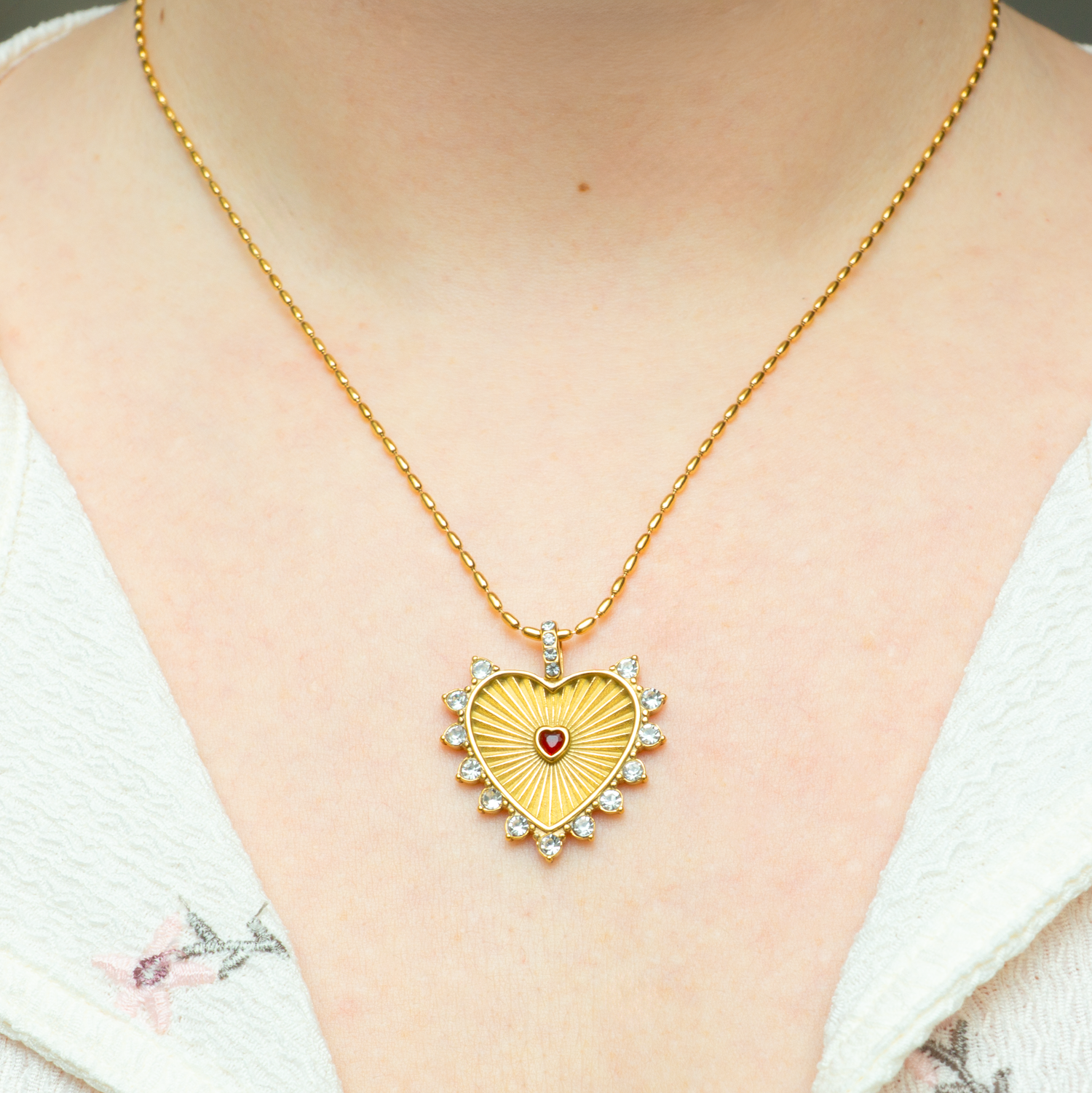 Anéa - Collier en acier inoxydable