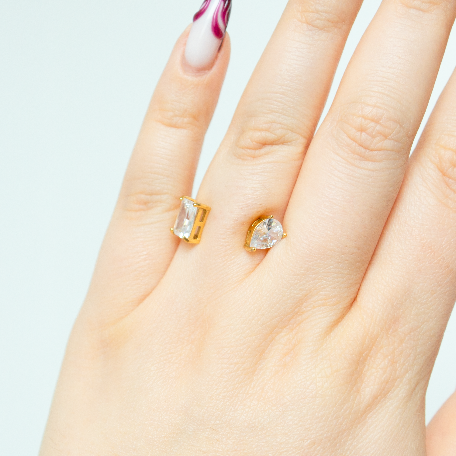 Axis - Bague en Acier Inoxydable